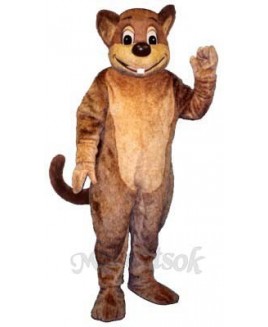 Morley Muskrat Mascot Costume