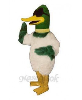 Cute Cold Duck Mascot Costume