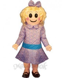 Satin Doll Mascot Costume