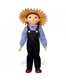 Farm Boy Mascot Costume