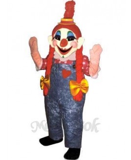 Clara Clown Mascot Costume