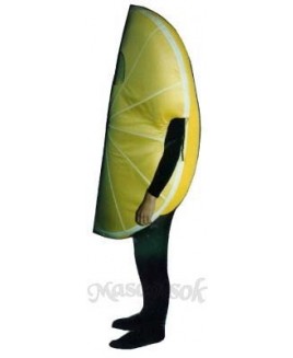 Lemon Wedge Mascot Costume