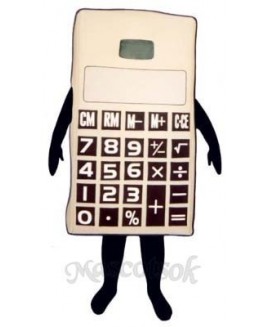 Calculator Mascot Costume
