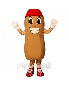 Home Run Peanut with Hat & Shoes Mascot Costume