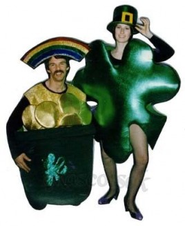 Shamrock Mascot Costume