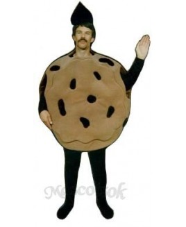 Chocolate Chip Cookie Mascot Costume