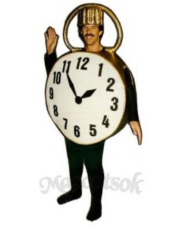 Clock Mascot Costume
