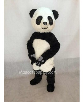 High Quality Plush Panda Adult Mascot Funny Costume Type D