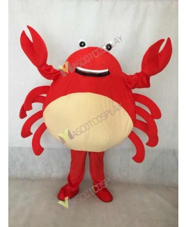 Hot Sale Adorable Realistic New Popular Red Crab Mascot Costume