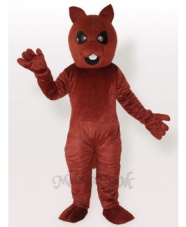 Squirrel Bear Brown Adult Mascot Costume