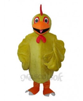 Revised Version Yellow Chicken Adult Mascot Costume