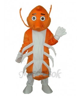 Long Moustache Lobster Mascot Adult Costume
