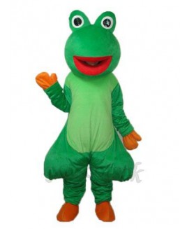 Red Mouth Odd Frog Mascot Adult Costume