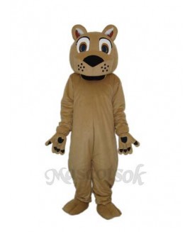 Beardless Lion Mascot Adult Costume