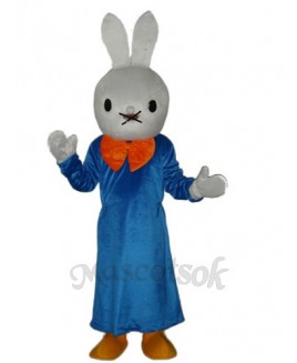 Easter Smart Rabbit Mascot Adult Costume