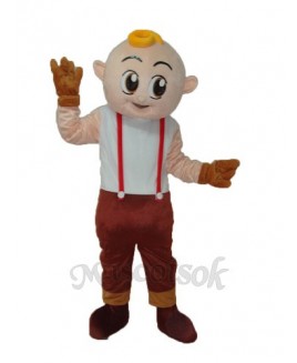 Boy Mascot Adult Costume