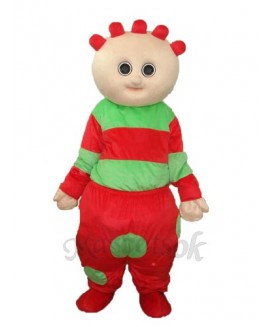 Red Garden Baby Mascot Adult Costume