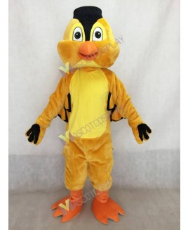 Yellow Finch Mascot Costume