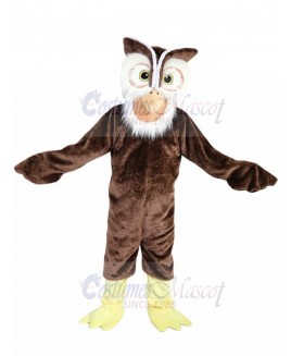 Brown Owl Mascot Costume