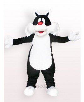 Black Cat Plush Mascot Costume