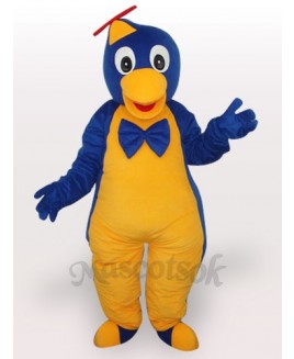 Blue Yellow Penguin Adult Mascot Costume