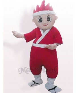 Japanese Boy Plush Adult Mascot Costume