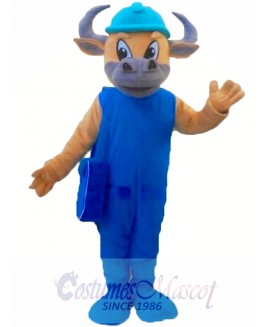 Blue Bull Mascot Costumes  