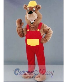 Beaver Mascot Costume for Promotion