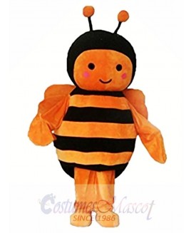 Orange Black Bee Christmas Halloween Mascot Costume