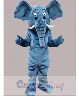 Elephant Mascot Costume Cartoon