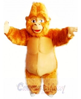 Brown Gorilla Mascot Costume Adult Costume