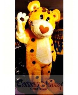 Cute Cheetah Mascot Costume