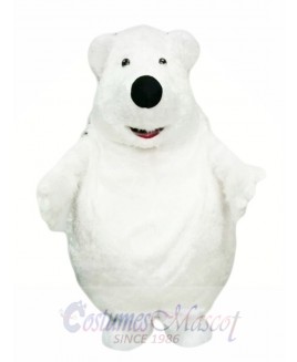 Giant Big Fat Polar Bear Mascot Costume