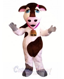 Cute Cow Mascot Costume