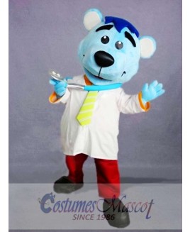 Doctor Bear Mascot Costume