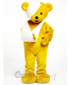 Theo Bear Mascot Costume  