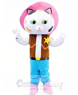 Sheriff Callie's Wild West Sheriff Caillie Mascot Costume