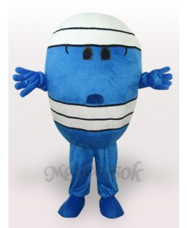Mr Wrestling Short Plush Adult Mascot Costume