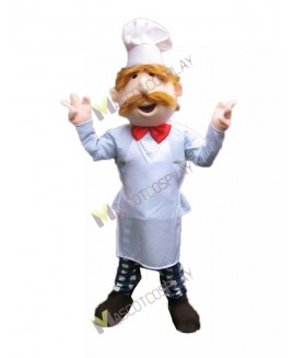 High Quality Adult Restaurant Promotion French or Italian Chef Mascot Costume