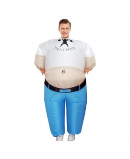 Personal Trainer Inflatable Costume the Sailor Man Cosplay Costume for Adult Male