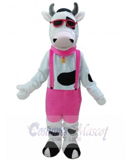 Mootown Moo Cow mascot costume