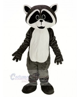 Gray Tan Robbie Raccoon Mascot Costume Animal