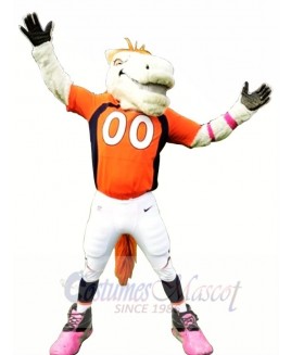 Mustang Horse Broncos Mascot Costume 