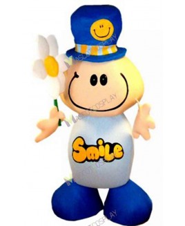 High Quality Adult Clinton Cards Smile Character Mascot Costume