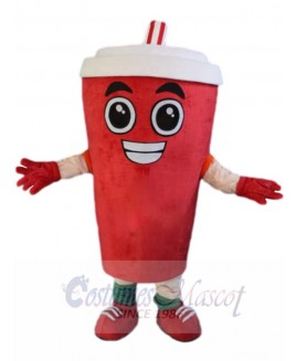 Smoothie Cup mascot costume