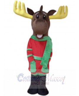 Deer Reindeer mascot costume