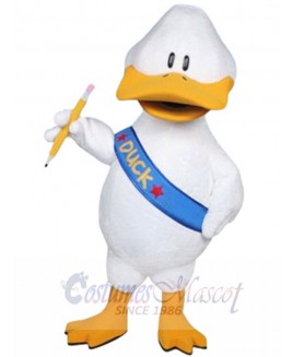 Click Clack Duck mascot costume
