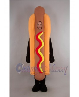 Hot Dog Mascot Costume