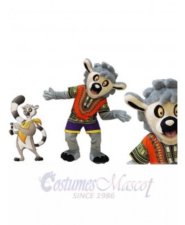 Lemur mascot costume