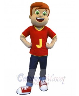 Boy mascot costume